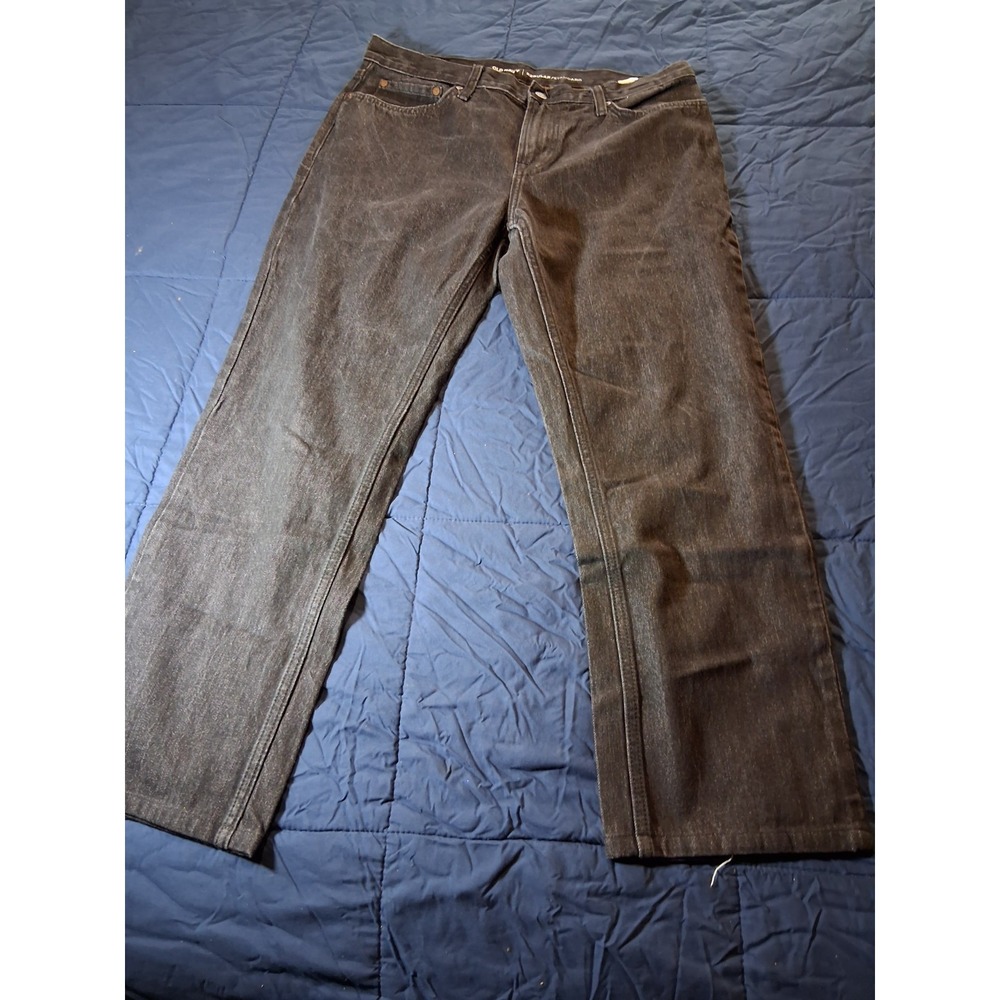 Old Navy Regular Fit Black Denim‎ Jeans  Men's 34×32
